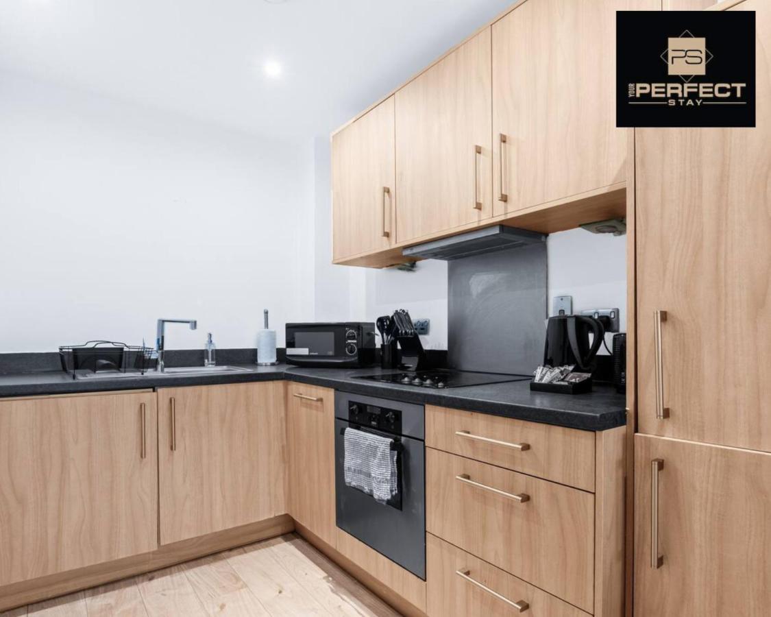Mercury Suite City Centre Netflix Dedicated Workspace By Your Perfect Stay Short Lets Birmingham Eksteriør billede