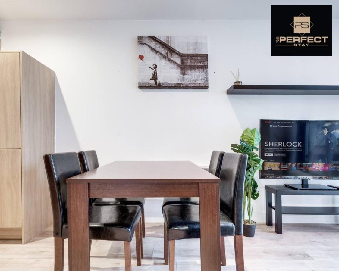 Mercury Suite City Centre Netflix Dedicated Workspace By Your Perfect Stay Short Lets Birmingham Eksteriør billede